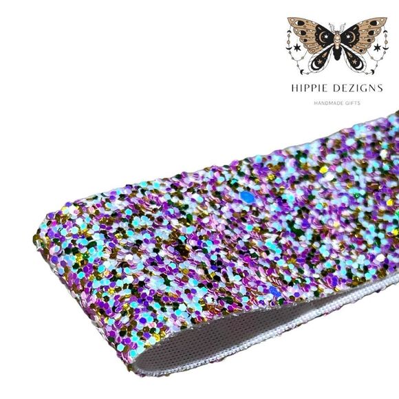 NWT Pink Glitter Wristlet with Rose Gold Hardware - Picture 4 of 6